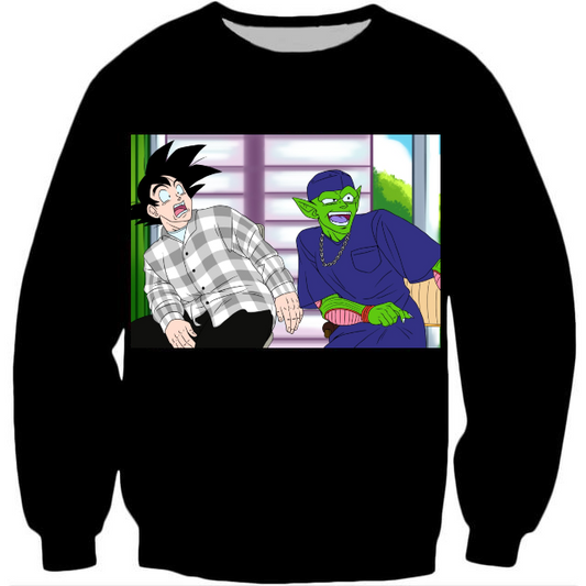 Dragon Ball Z Black Meme Long Sleeved Shirt