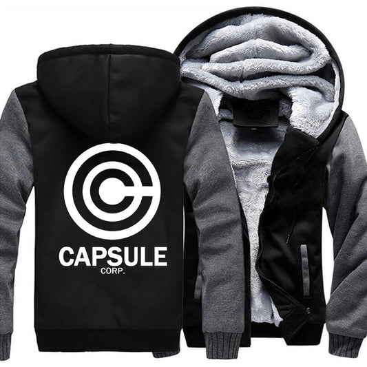 Dragon Ball Capsule Corp Thick Jacket