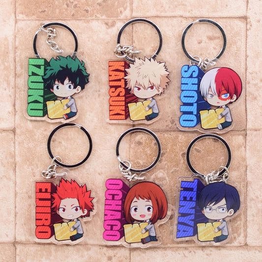 My Hero Academia Variety Keychains