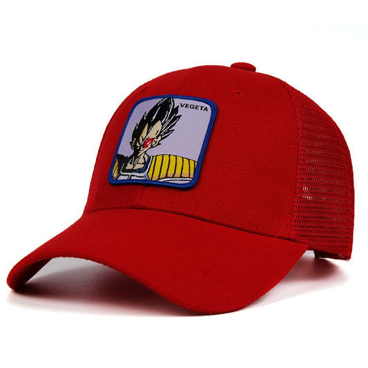 Dragon Ball Z Vegeta Patch Trucker