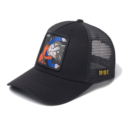 Dragon Ball Z Kid Goten Signature Black Trucker Hat