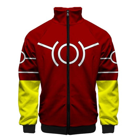 My Hero Academia Red All Might Costume Track Jacket