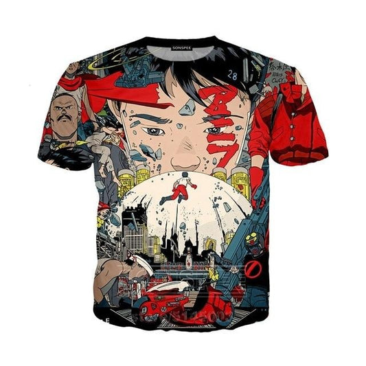 Akira Picture Plot Summary T-Shirt