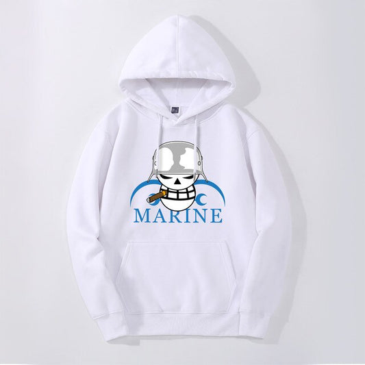 One Piece Marine Logo Hoodie