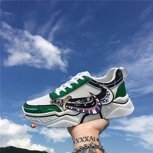 One Piece Zoro Santoryu Sneakers