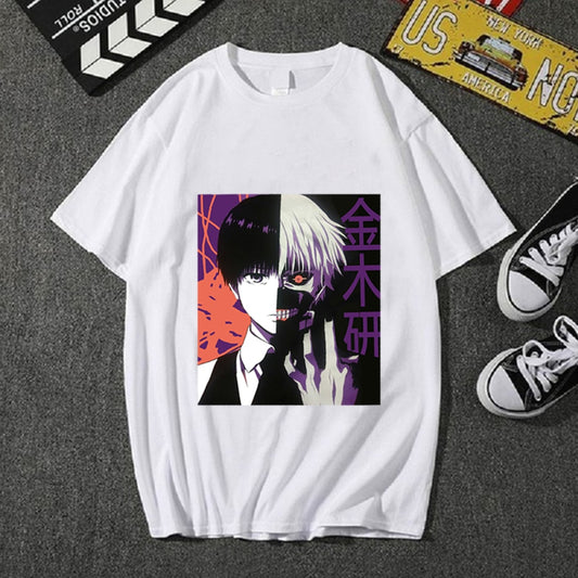 Tokyo Ghoul Anime Kaneki Ken Two Face T-shirt