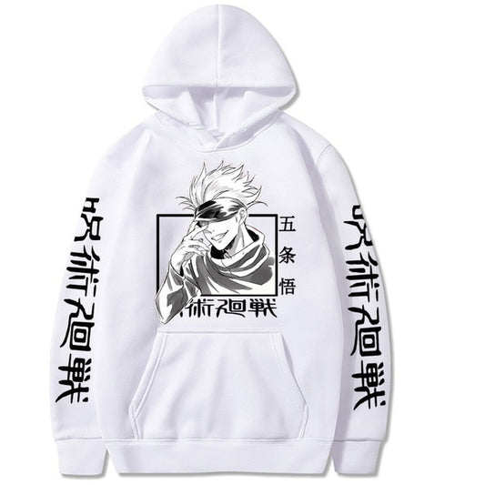 Jujutsu Kaisen Gojo Satoru Blindfold Peek Hoodie