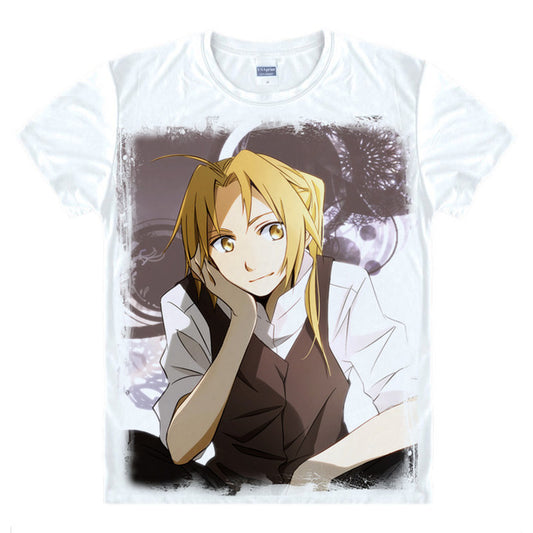 Fullmetal Alchemist Edward Elric Digital Printed T-Shirt