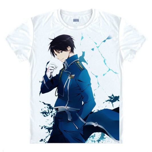 Fullmetal Alchemist Roy Mustang Digital Printed T-Shirt