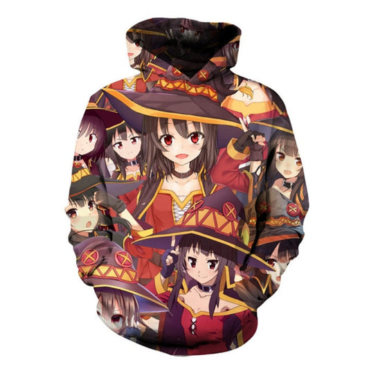 KonoSuba Megumin OVERLOAD Hoodie