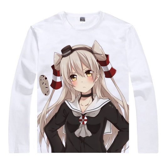 Kantai Collection Amatsukaze Digital Printed Long Sleeved Shirt