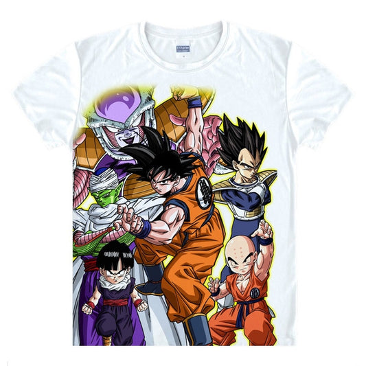 Dragon Ball Z Digital Printed Characters T-Shirt