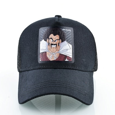 Dragon Ball Z Mr. Satan Hercules Simple Trucker Hat