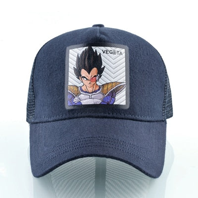 Dragon Ball Z Scouter Vegeta Simple Trucker Hat