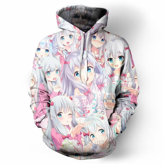 Eromanga Sagiri All Over Hoodie